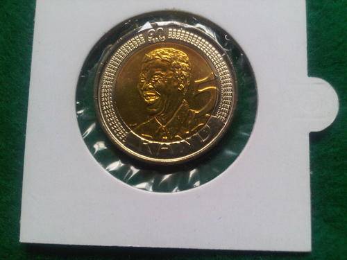 SA 2008 MANDELA BIRTHDAY R5 - EXCELLENT COINS - WILL GRADE HIGH - UNC