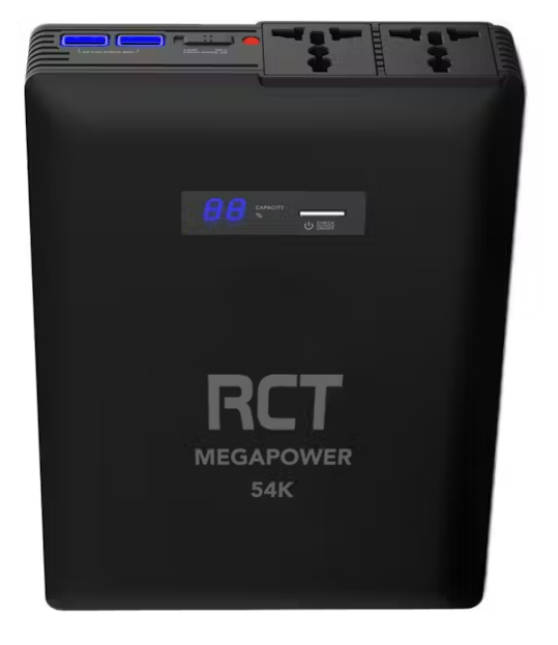RCT MEGAPOWER S 54000mAh AC Power Bank