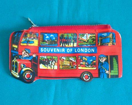 LONDON BUS "SOUVENIR OF LONDON" WALLET