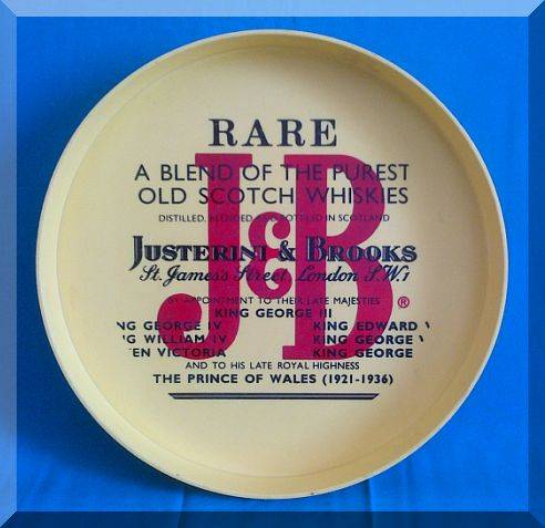 NICE J&B WHISKY TRAY