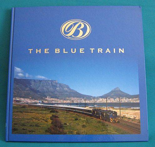COLLECTABLE BLUE TRAIN BOOK, HARD COVER (1999)