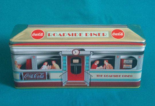COCA-COLA 'ROASIDE DINER' TIN