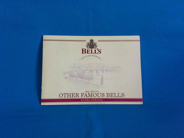 BELL'S SCOTCH WHISKY NECK TAG BOOKLET>>>COMPLETE