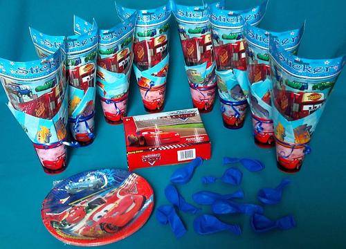 FANTASTIC "DISNEY PIXAR CARS" THEMED (TAKE HOME) PARTY KITS AND SUPPLIES FOR 8