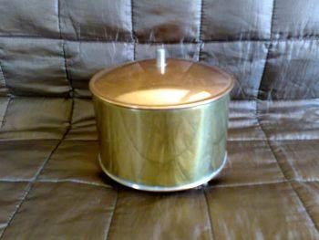 BEAUTIFUL COPPER AND BRASS JAR/ JEWELLER BOX