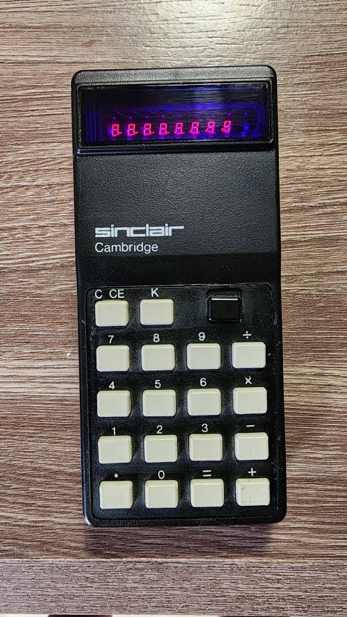 Sinclair Cambridge calculator