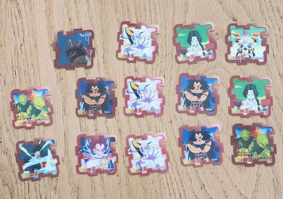 Tazos - Dragonball Z - YuGiOh - Pokemon
