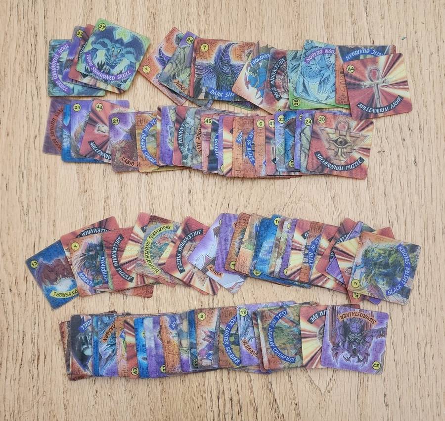 Tazos - Dragonball Z - YuGiOh - Pokemon