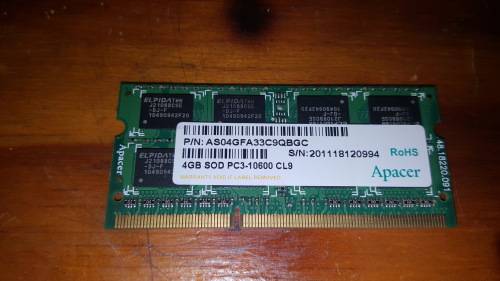 4GB DDR3 1333MHZ Laptop RAM