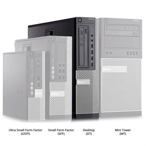Dell i5 3rd Gen Small Factor Form desktop with 500GB HDD and 4GB Ram + monitor