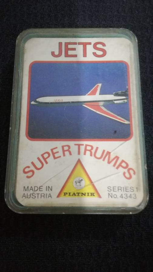 Card Games Collectors` Super Trumps Jets Game
