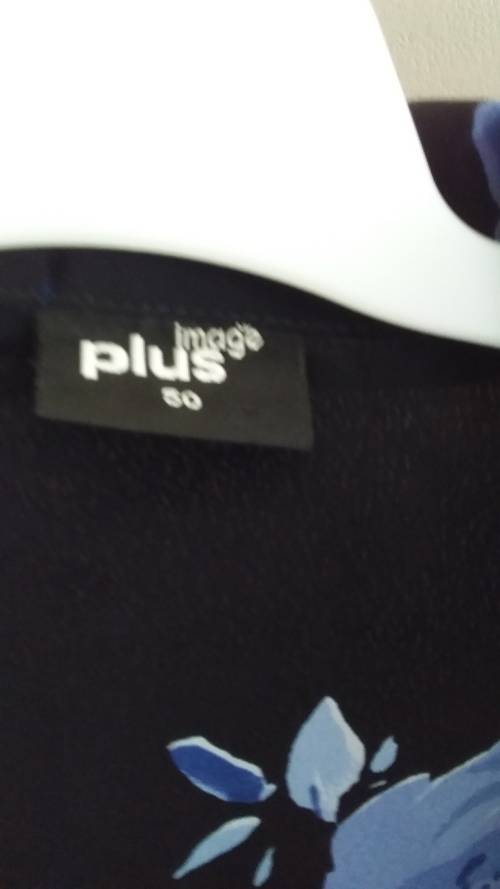 Black and Blue Blouse size 50