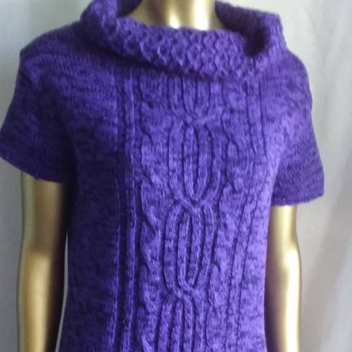 Purple Short Sleeve jersey L/XL