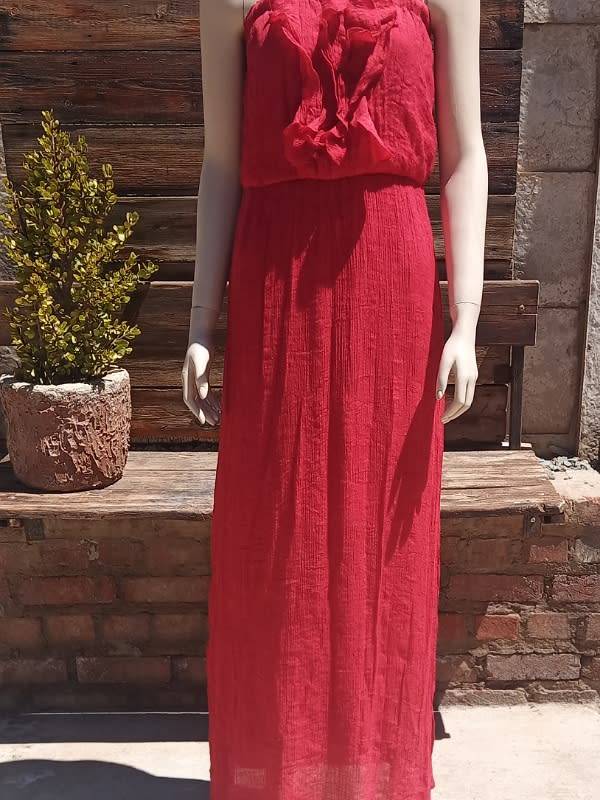 Red Summer Dress Large