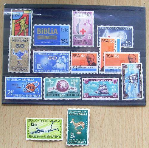 JOBLOT RSA STAMPS MINT NO RUST