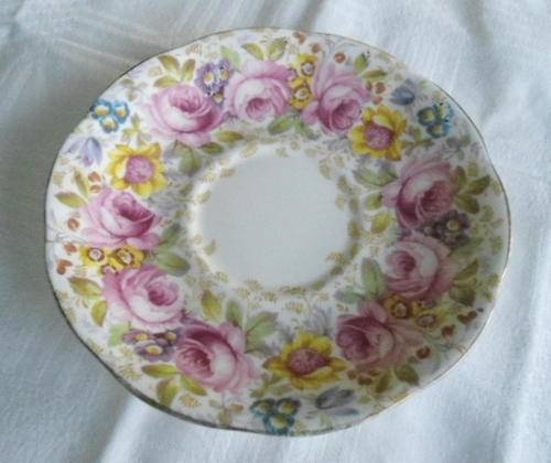 ROYAL ALBERT "SERENA" TEA CUP SAUCER