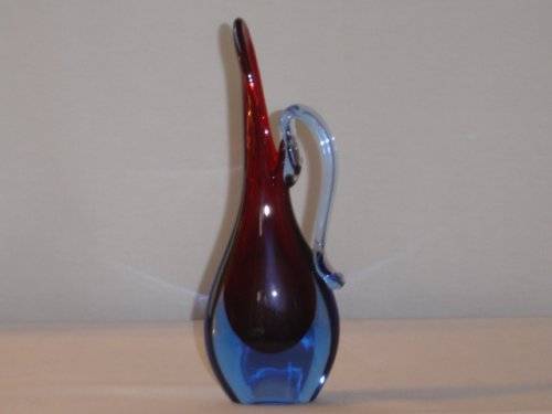 SOMMERSO GLASS DECORATIVE JUG
