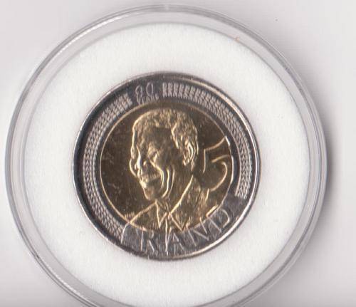 ***Mandela 2008 R5***Encapsuled, white foam ring protected####