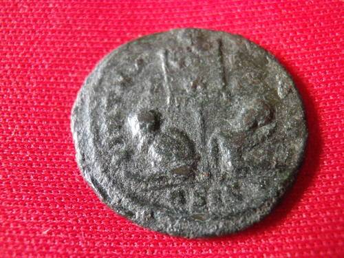 ROMAN COIN - IN PERIOD OF CRISPUS  317 - 326 AD