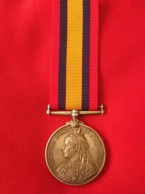 GB / SA - BOER WAR QSA TO SGT. G J HAMER - PORT ELIZABETH TOWN GUARD