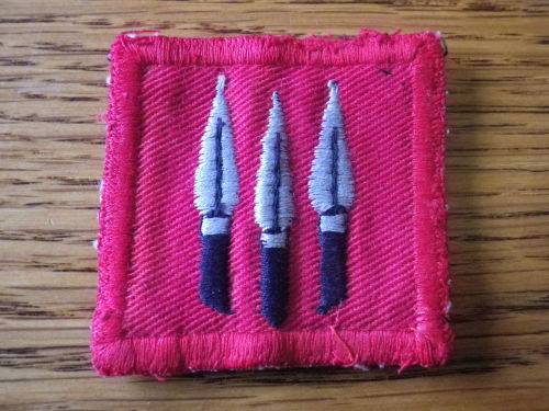 RHODESIA & NYASALAND CENTRAL AFRICA COMMAND CLOTH EMBROIDERED SHOULDER PATCH 1953-1963