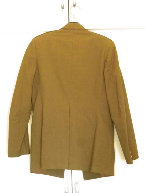 SADF:- ORDNANCE SERVICES CORPS. NO 2 DRESS TUNIC + TROUSERS - INSCRIBED  (Z3131)
