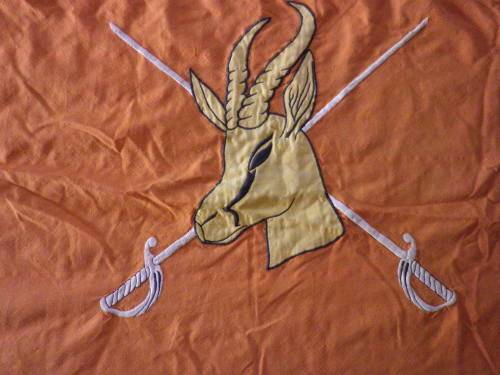 SADF -EARLY ARMY FLAG -STANDARD SIZE (180 CM X 120 CM)  BORDER WAR PERIOD   (Z3161)