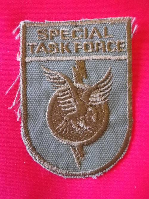 SAP - SPECIAL TASK FORCE - OBSOLETE RH PATCH (SUBDUED) - BORDER WAR PERIOD- DINNES 3476  (101)