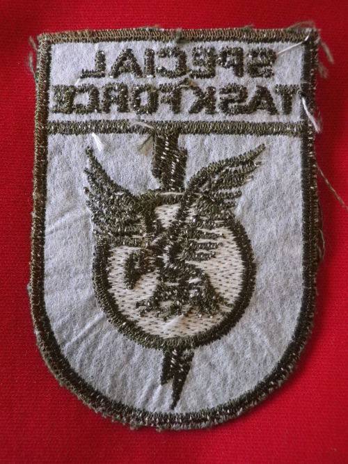 SAP - SPECIAL TASK FORCE - OBSOLETE RH PATCH (SUBDUED) - BORDER WAR PERIOD- DINNES 3476  (101)