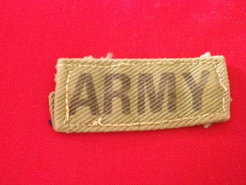 RHODESIAN ARMY - 1ST PATTERN SHOULDER / BREAST PATCH   (4741)