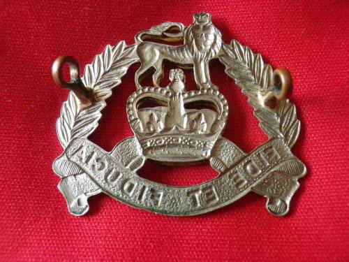 RHODESIAN PAY CORPS - BI METAL PRE UDI CAP BADGE  (4750)