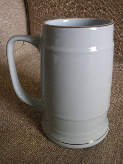 BSAP SUPPORT UNIT COMMEMORATIVE BEER MUG - MADE NORBEL, ZIMBABWE (4820)