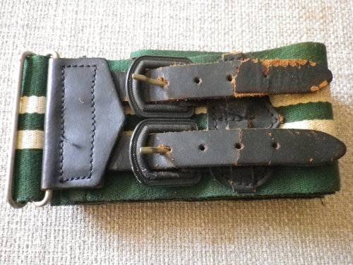 RHODESIAN LIGHT INFANTRY -  STABLE BELT.  SIZE M - MAX LENGTH 93 CM / 36.5"  (4973)