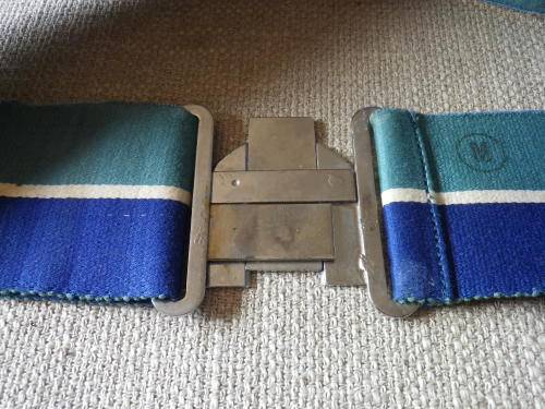 RHODESIAN PSYCHOLOGICAL OPERATIONS UNIT -  STABLE BELT - SIZE M - UNCOMMON   (4975)