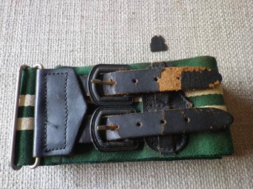 RHODESIAN LIGHT INFANTRY -  STABLE BELT.  SIZE M - MAX LENGTH 93 CM / 36.5"  (4973)