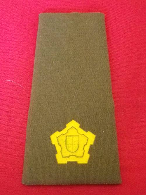SADF - RUBBERISED MAJORS EPAULETTE SLIP ON     (3141)