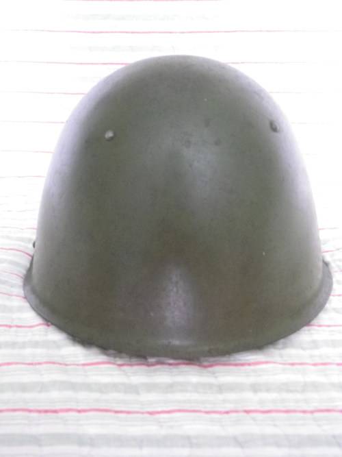 USSR - SOVIET RUSSIA SSH-68 HELMET, AS USED BY MPLA IN BORDER WAR    (3550)
