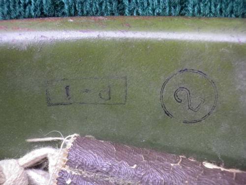 USSR - SOVIET RUSSIA SSH-68 HELMET, AS USED BY MPLA IN BORDER WAR    (3550)