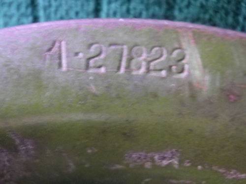 USSR - SOVIET RUSSIA SSH-68 HELMET, AS USED BY MPLA IN BORDER WAR    (3550)