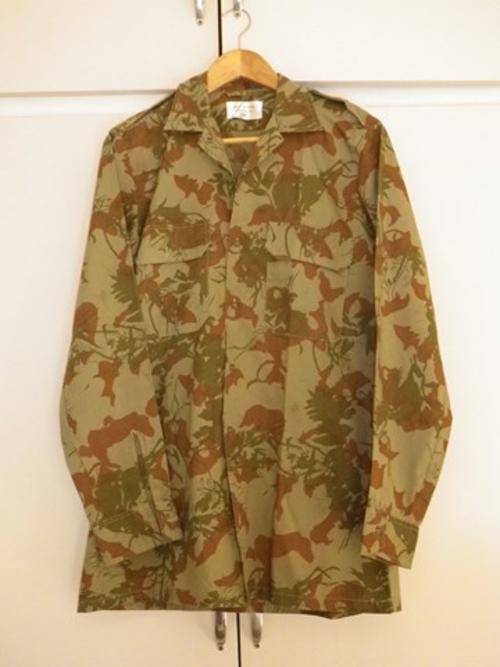 SA / SWA BORDER WAR PERIOD CAMO LONG SLEEVED SHIRT - AS WORN BY SWA POLICE KOEVOET UNIT