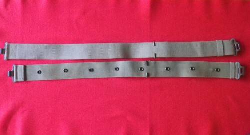 SADF - 2 X WEB BELTS   -    MAX LENGTHS     112cm / 44"  & 115cm / 45"       (5712)