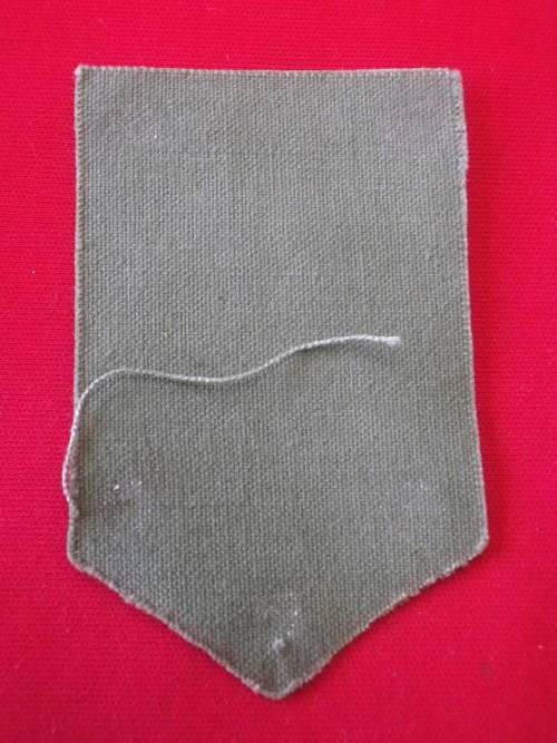 RHODESIA - GUARD FORCE CLOTH BADGE FOR CAMMO CAP    - UNCOMMON      (3452)