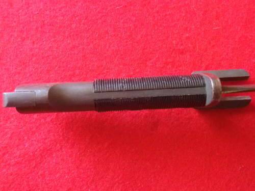 SA / RHODESIA M1 FAL TYPE A BAYONET + METAL SCABBARD - MADE BY FN - SA "UM" STAMP + No. - RARE(6075)