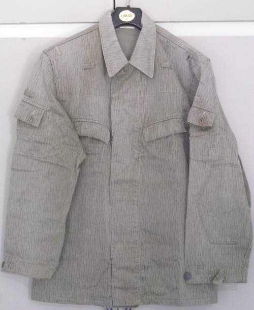 RHODESIAN BUSH WAR PICK UP - "RICE FLECK" CAMO COMBAT JACKET, EX ZIPRA -SCARCE (MADE POLAND) (4112)