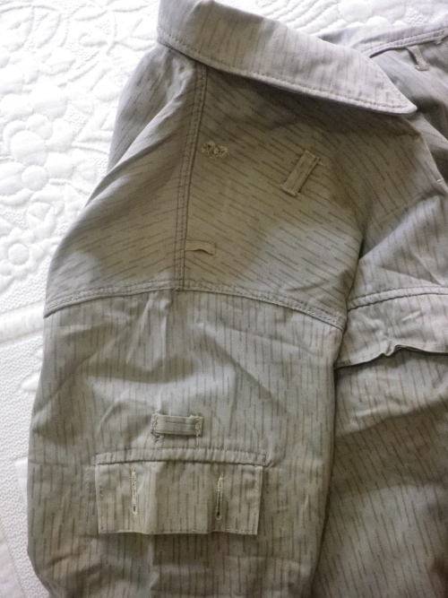 RHODESIAN BUSH WAR PICK UP - "RICE FLECK" CAMO COMBAT JACKET, EX ZIPRA -SCARCE (MADE POLAND) (4112)