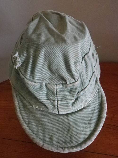 RHODESIAN BUSH WAR PICK UP - CUBAN STYLE COMBAT CAP - EX ZIPRA - RIM 52CM/20.5"      (4117)