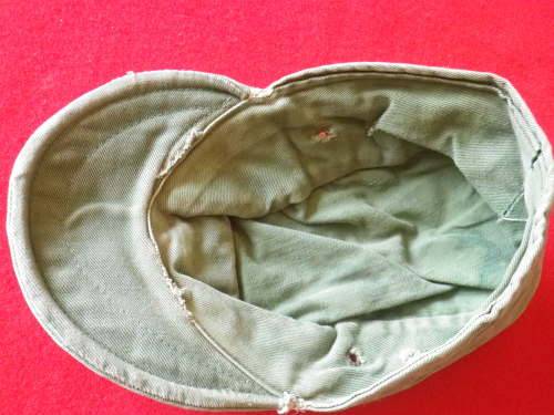 RHODESIAN BUSH WAR PICK UP - CUBAN STYLE COMBAT CAP - EX ZIPRA - RIM 52CM/20.5"      (4117)