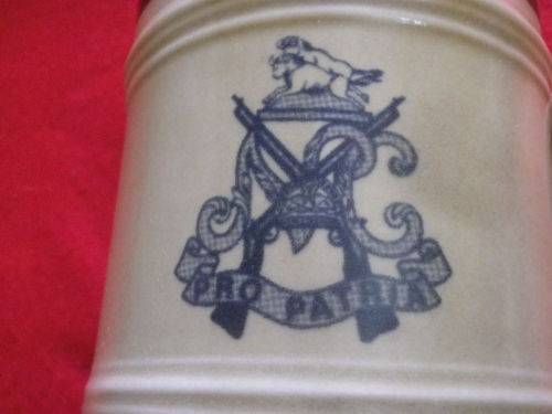 SADF - NATAL CARBINEERS BEER MUG  -  MADE BY DROSTDY STONECRAFT         (4133)