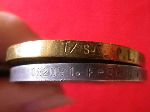 SA / GB WW1 WAR MEDAL(RAF) + VICTORY MEDAL(2SAR) TO P.L. MORRIS + RESEARCH,SEE/READ MORE BELOW(6649)