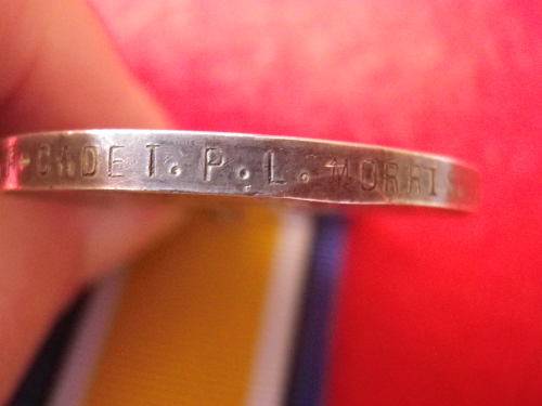 SA / GB WW1 WAR MEDAL(RAF) + VICTORY MEDAL(2SAR) TO P.L. MORRIS + RESEARCH,SEE/READ MORE BELOW(6649)